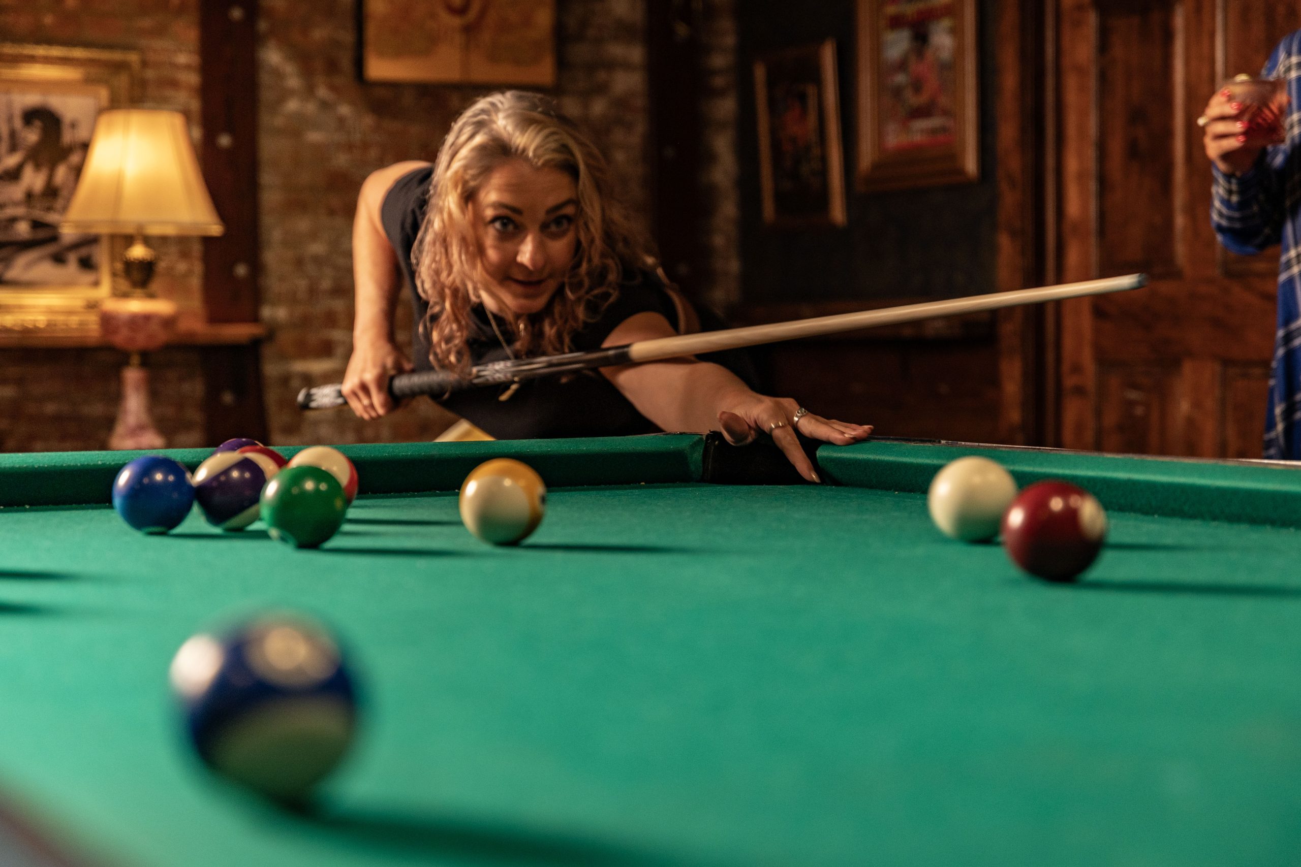 pool table at south house